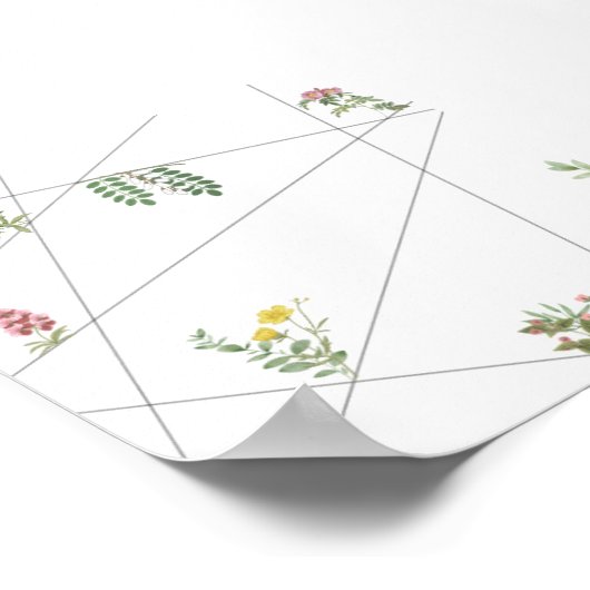 “Minimal Botanical Line Art Poster – Modern Nature (Hoek)