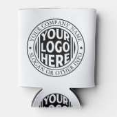 Minimal Business Name And Custom Brand Logo  Blikjeskoeler (Voorkant)