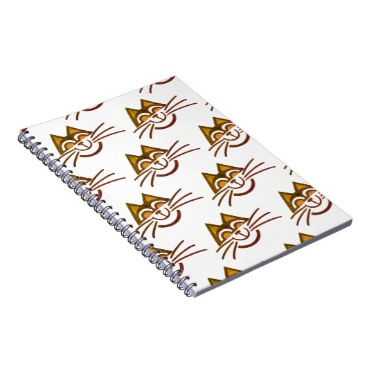 Minimal cat design notitieboek (Rechterzijde)