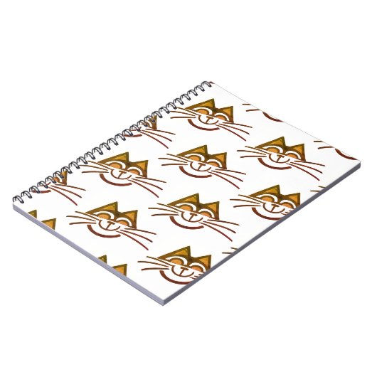 Minimal cat design notitieboek (Linkerzijde)