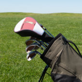 Minimal Cat Emblem Design – Golf Gear Series Golfheadcover (Insitu)