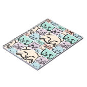 Minimal Cats Line Art Collage Notitieboek (Linkerzijde)