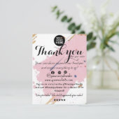 Minimal Chic: Boetiek Dank je Kaart (Staand voorkant)