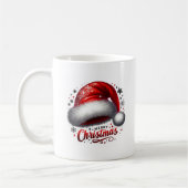Minimal Christmas Mug | Line Art Tree | KaliraArts Koffiemok (Links)