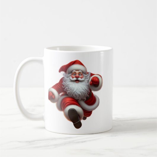 Minimal Christmas Mug | Line Art Tree | KaliraArts Koffiemok (Links)