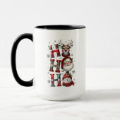 Minimal Christmas Mug | Line Art Tree | KaliraArts Mok (Links)
