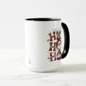 Minimal Christmas Mug | Line Art Tree | KaliraArts Mok (Voorkant rechts)