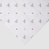 Minimal Christmas Pattern, Scandinavian Pine Tissuepapier (Detail)