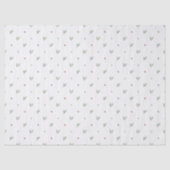 Minimal Christmas Pattern, Scandinavian Pine Tissuepapier (Voorkant)