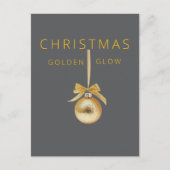 Minimal Christmas Postcard | Line Art Tree | Kalir Briefkaart (Voorkant)