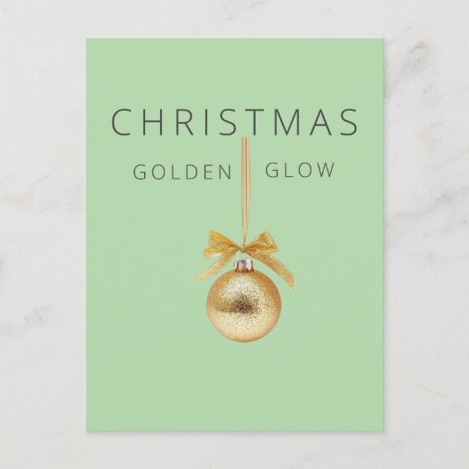 Minimal Christmas Postcard | Line Art Tree | Kalir Briefkaart (Voorkant)