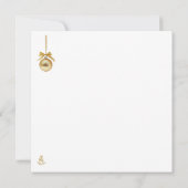 Minimal Christmas Postcard | Line Art Tree | Kalir Kaart (Achterkant)