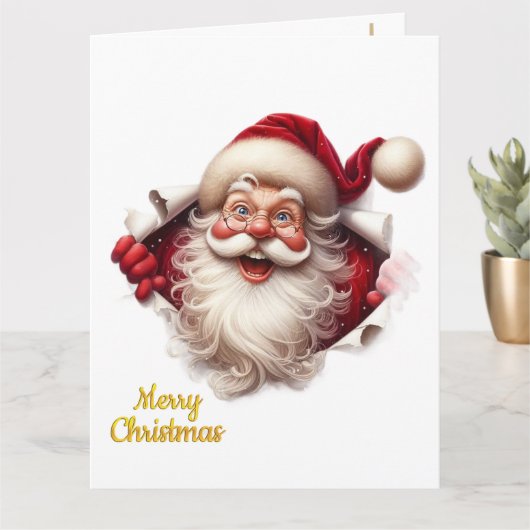 Minimal Christmas Postcard | Line Art Tree | Kalir Kaart (Kleine Plant)