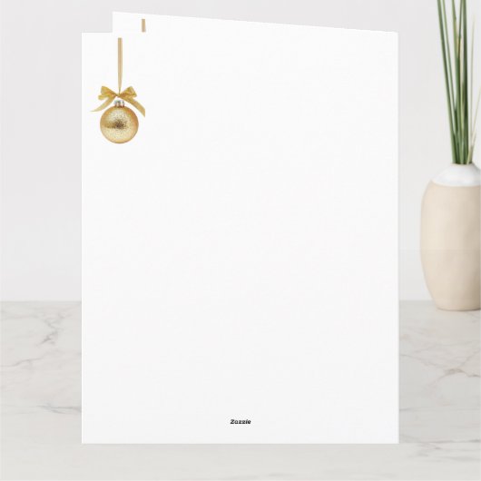 Minimal Christmas Postcard | Line Art Tree | Kalir Kaart (Achterkant)