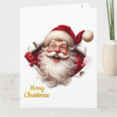 Minimal Christmas Postcard | Line Art Tree | Kalir Kaart (Voorkant)