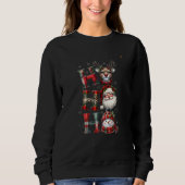 Minimal Christmas Sweatshirt | Modern Holiday Aest (Voorkant)