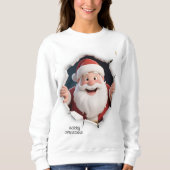 Minimal Christmas Sweatshirt | Modern Holiday Aest (Voorkant)