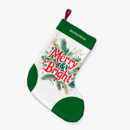 Minimal Clean Simple Xmas Rood Wit Kleine Kerstsok