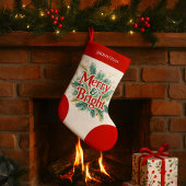 Minimal Clean Simple Xmas Rood Wit Kleine Kerstsok