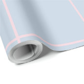 Minimal Color Grid Check Pattern Cadeaupapier (Rol Hoek)