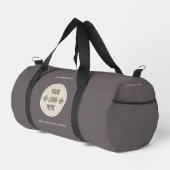Minimal Custom Company Logo Business Duffle Bag Plunjezak (Rechterhoek)