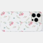 Minimal Custom Floral Photo Case-Mate iPhone Case (Achterkant (horizontaal))