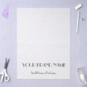 Minimal Custom  tissue paper for Small Business Tissuepapier (Craft)