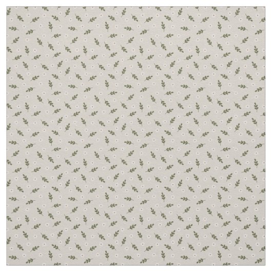 Minimal Daisy Spring Countryside rustieke charme Stof (Swatch)