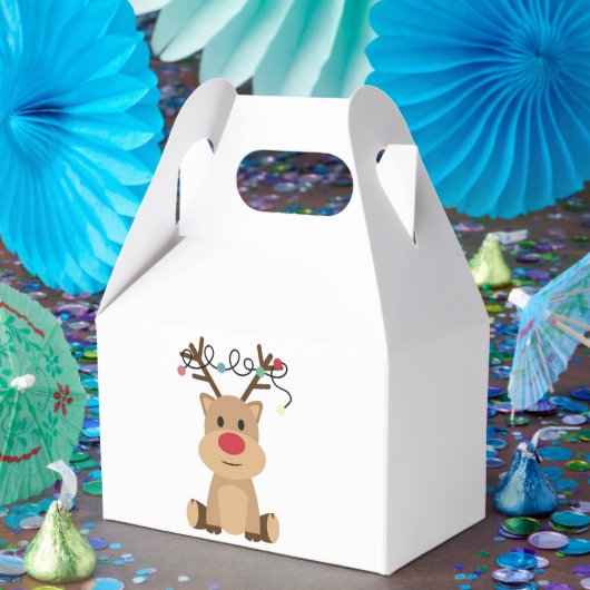 Minimal Deer Party Favor Box Bedankdoosjes (Feest)