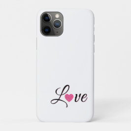 Minimal Dotted Heart Design Case-Mate iPhone Case