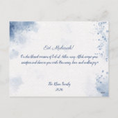 Minimal Eid al Adha Mosque and Animals Line Art Feestdagenkaart (Achterkant)