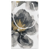 Minimal Eighty & Elegant Black Gold 80e verjaardag Klein Cadeauzakje (Achterkant)