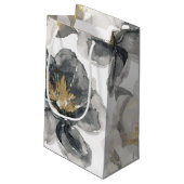 Minimal Eighty & Elegant Black Gold 80e verjaardag Klein Cadeauzakje (Achterkant Gekanteld)