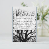 Minimal Elegant Text & Photo Design / Wedding  Save The Date (Staand voorkant)