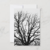 Minimal Elegant Text & Photo Design / Wedding  Save The Date (Achterkant)