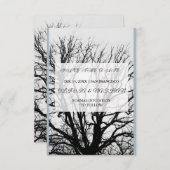 Minimal Elegant Text & Photo Design / Wedding  Save The Date (Voorkant / Achterkant)