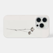 Minimal Flax Phone Case iPhone Hoesje (Achterkant horizontaal)