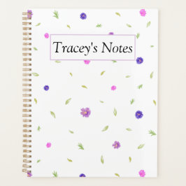 Minimal Floral Planner – Aangepast kerstcadeau