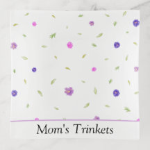 Minimal Floral Tray – Aangepast verjaardagscadeau