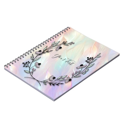 Minimal Flower Notitieboek (Linkerzijde)