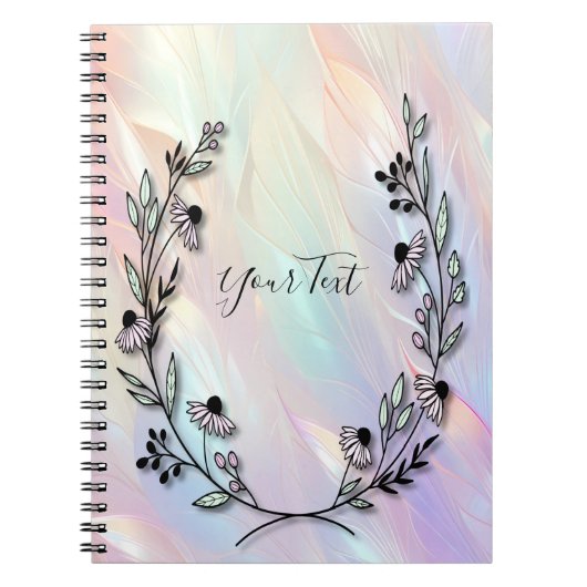 Minimal Flower Notitieboek (Voorkant)