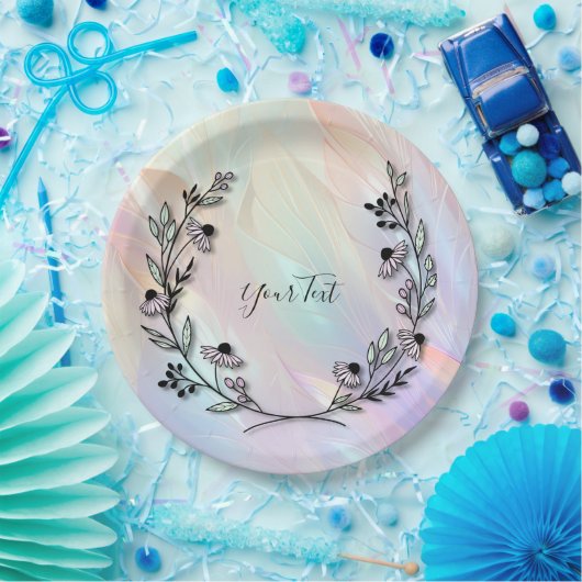 Minimal Flower Paper Bord (Feest)