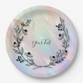 Minimal Flower Paper Bord (Voorkant)