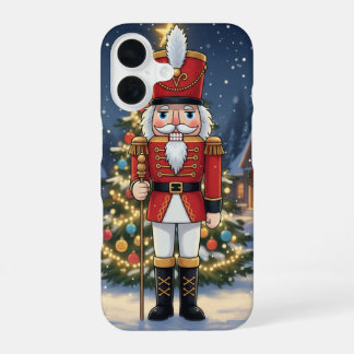 Minimal Forest Cat iPhone Case iPhone 16 Hoesje