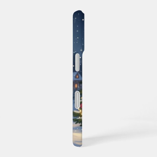 Minimal Forest Cat iPhone Case iPhone 16 Hoesje (Rechterkant)