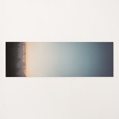 Minimal Forest Dawn Yogamat (Achterkant (horizontaal))