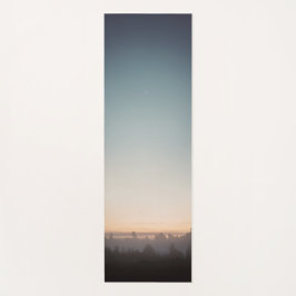 Minimal Forest Dawn Yogamat