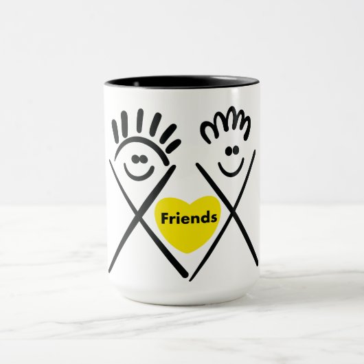 Minimal Friends – Line Art  Mok (Midden)