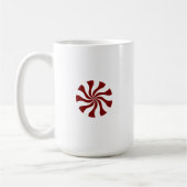 Minimal Fun Peppermint Candy Swirl Hot Chocolate  Koffiemok (Links)