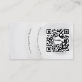 Minimal Fundraising Business Card Visitekaartje (Achterkant)
